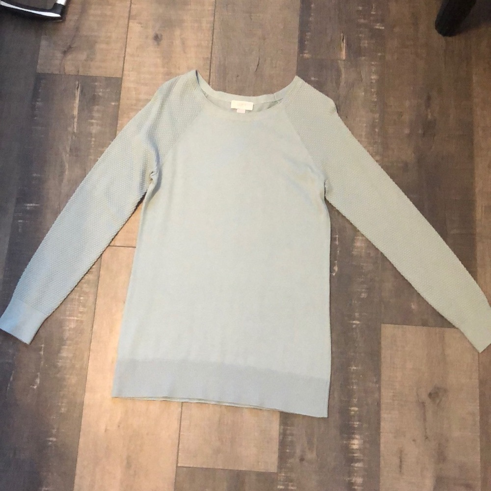 LOFT Light Blue Long Sleeve!